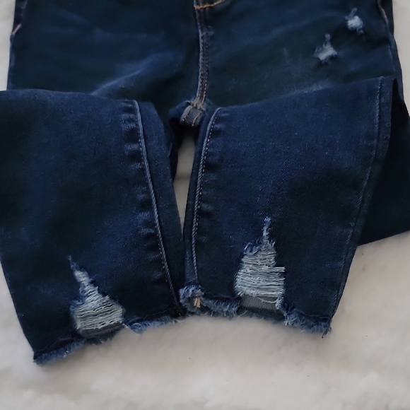 Old Navy Kids Dark Blue Jeans Skinny Size 4T NWT - Picture 5 of 8